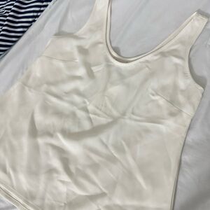 Elegant White Women's Tank Top